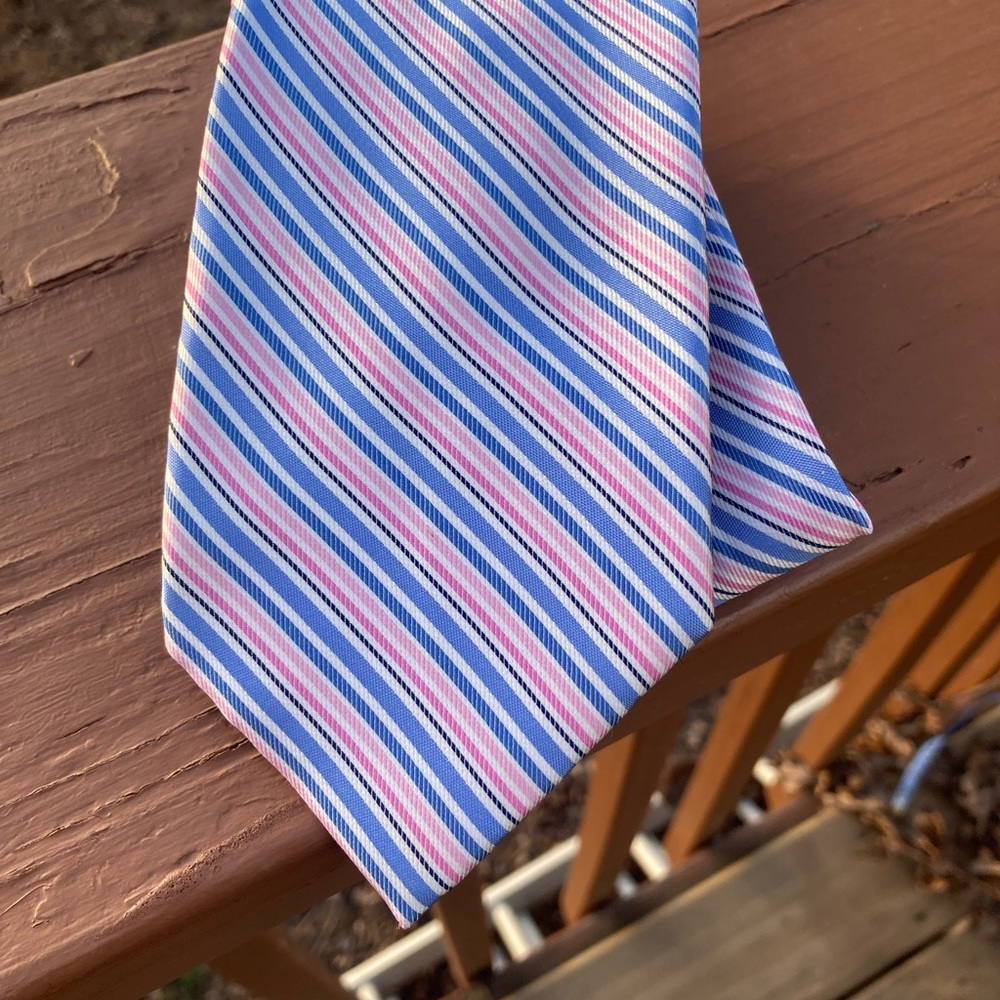Nautica silk striped tie